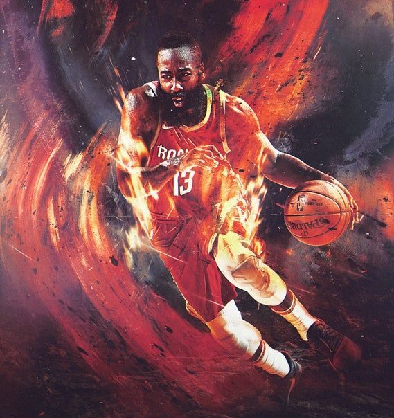 詹姆士·哈登(James Harden)：人稱球場監視器的得分怪物「大鬍子」