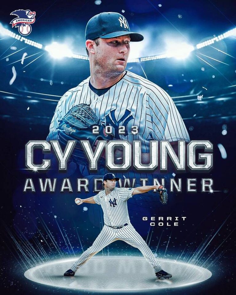 MLB／全票通過得獎！洋基柯爾生涯首度獲賽揚獎！