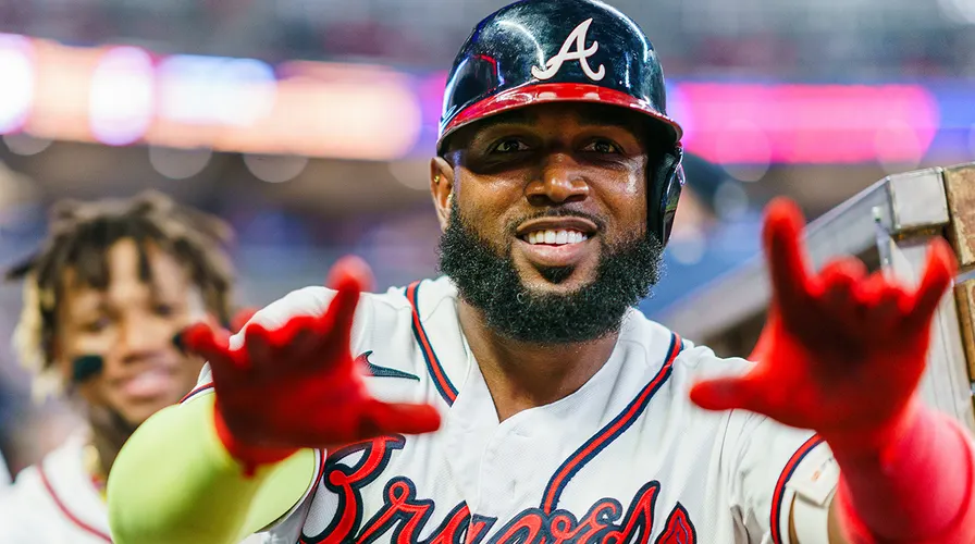 勇士隊的秘密武器，強大的外野手歐蘇納（Marcell Ozuna）