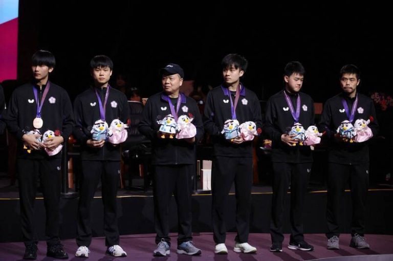 巴黎奧運／「桌球教父」莊智淵領軍！ 中華男團睽違10年世桌賽再度奪牌！