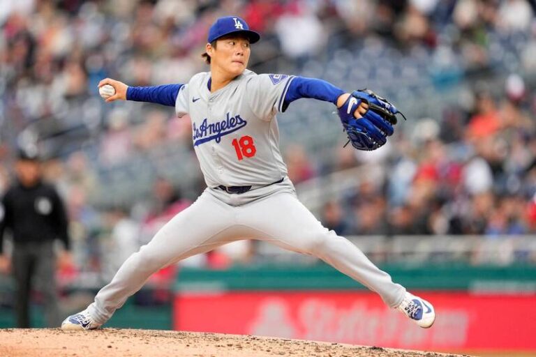 MLB／山本由伸神反應接殺強襲球！6局7K繳出至今最好投