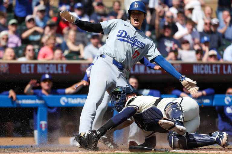MLB／大谷翔平超狂跑速！10.89秒跑回本壘仍被阻殺