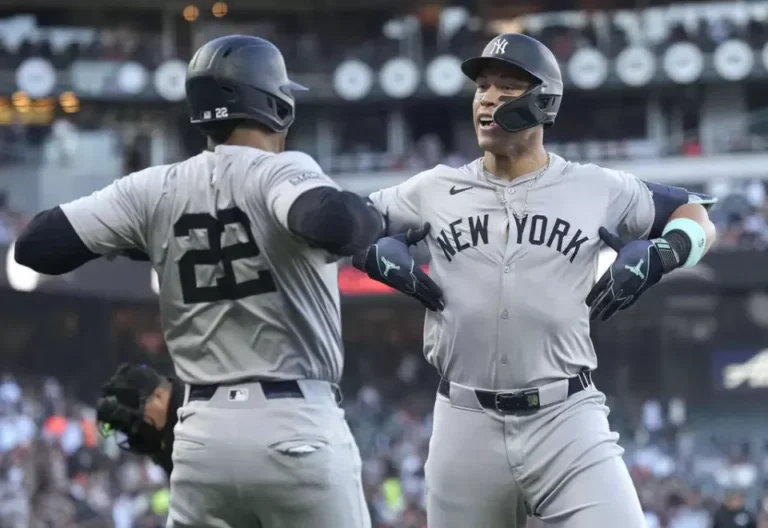 MLB／巨人媒體崩潰酸賈吉「沒種」！開轟率洋基在家鄉橫掃對手（圖／美聯社）