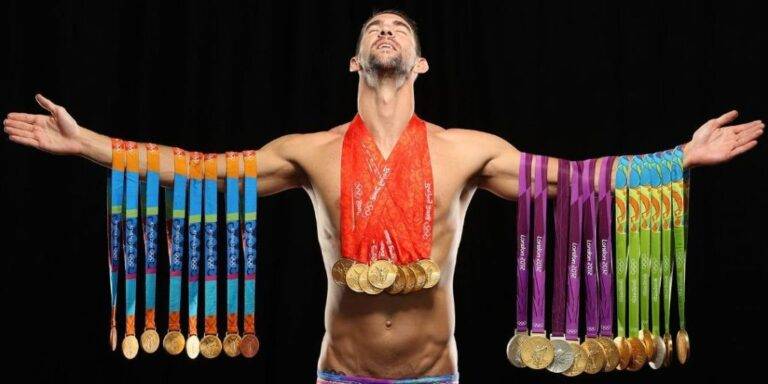 專為奧運而生的游泳悍將！ 「飛魚」費爾普斯( Michael Phelps )史無前例的23座金牌