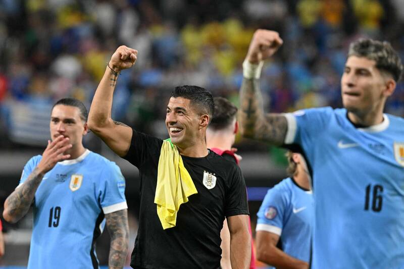 美洲盃／烏拉圭92分鐘驚險得分 點球大戰擊敗加拿大