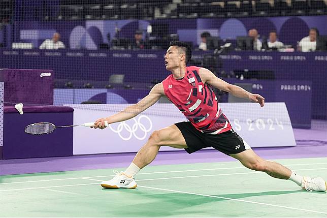 羽球/周天成香港公開賽8強惜敗安賽龍 無緣四強