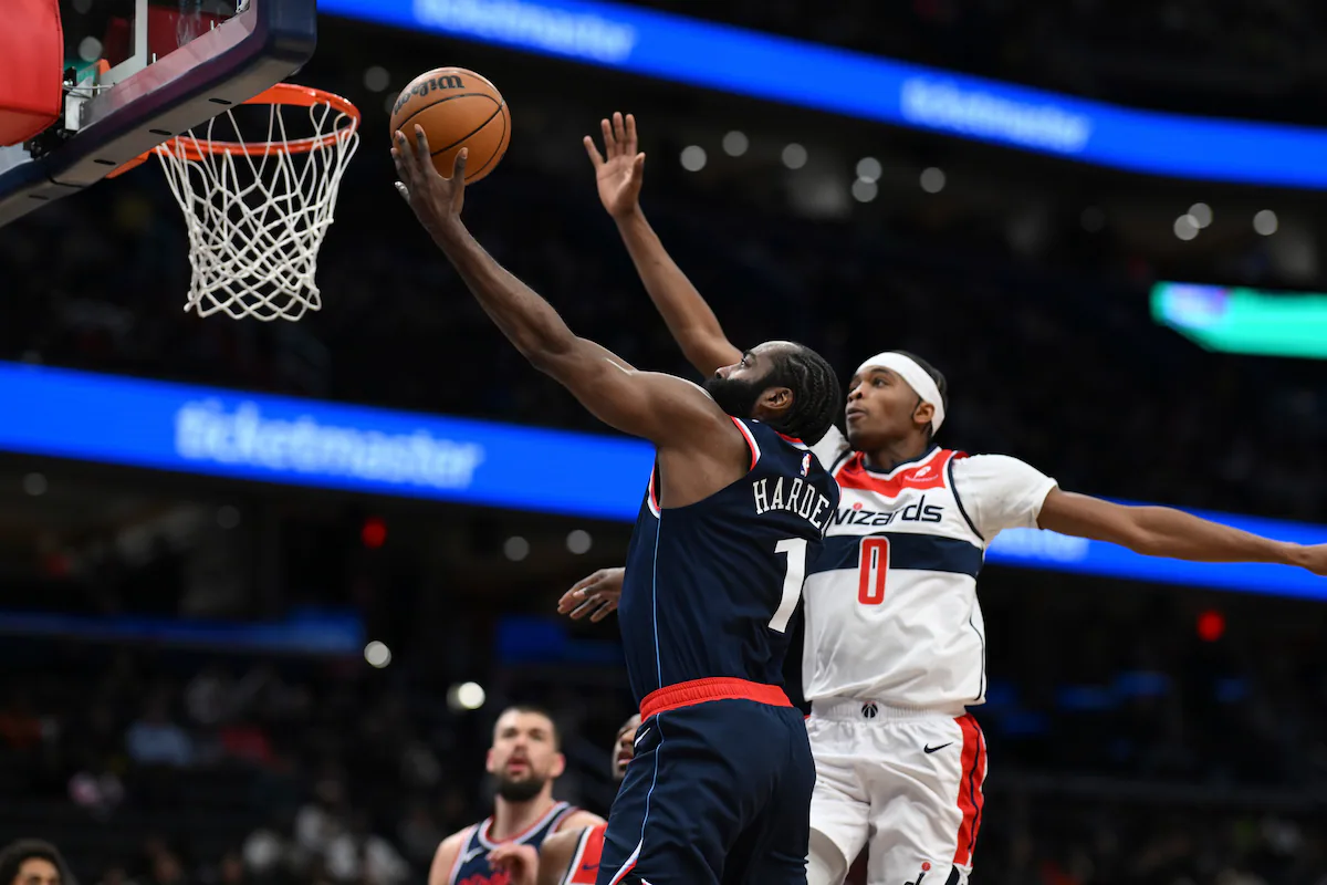 NBA/哈登再現「火箭登」兇猛進攻! 狂飆43分送巫師13連敗