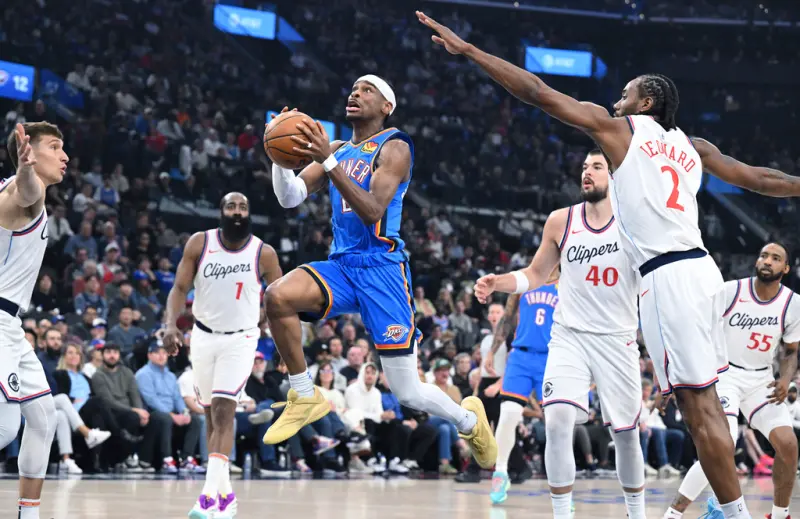 NBA／雷霆2分險勝快艇收6連勝 SGA力灌26分 本季4戰橫掃快艇
