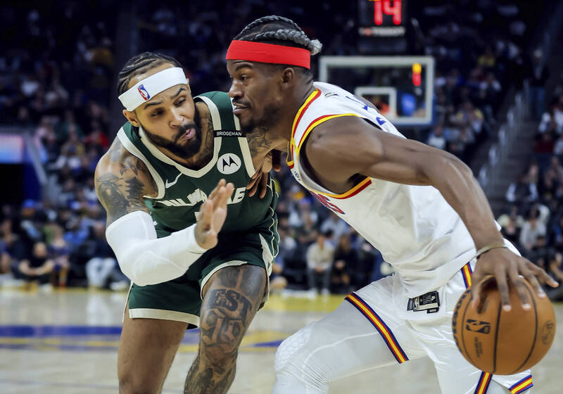 NBA／巴特勒一肩扛起沒柯瑞的勇士！繳24分率勇士宰公鹿