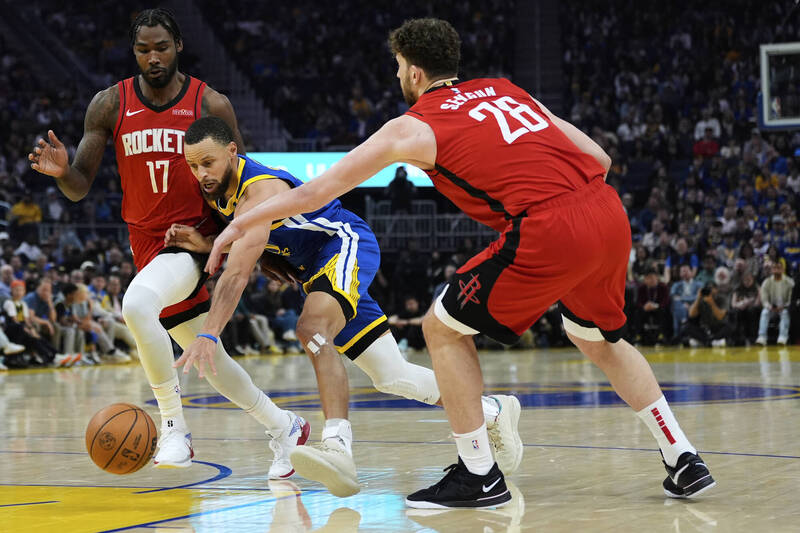 NBA／火箭嚴防生效！柯瑞10投僅中1球 勇士不敵火箭終止5連勝