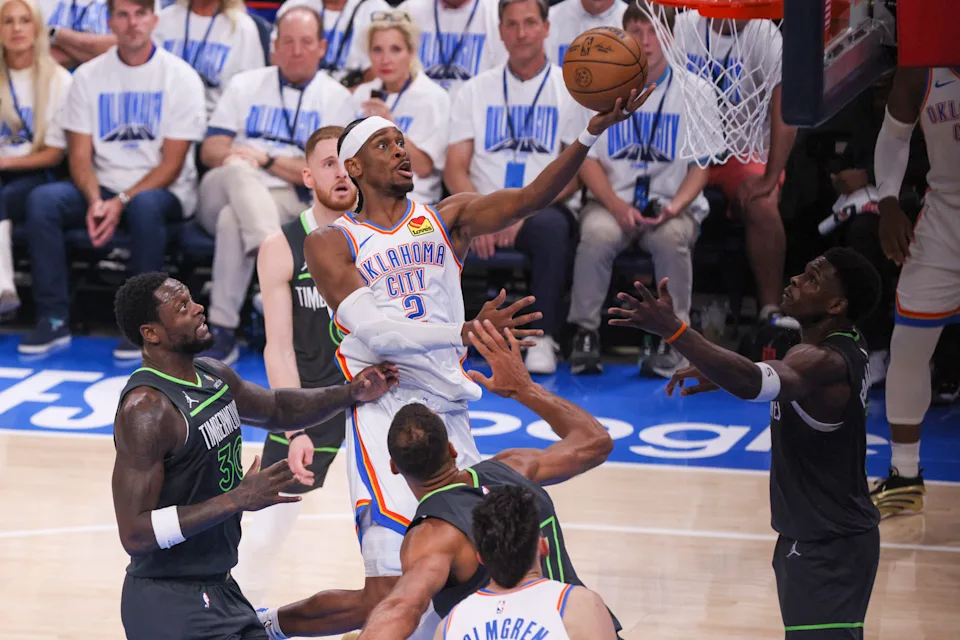 NBA/打響冠軍賽第一槍!SGA領軍雷霆 26分大勝灰狼