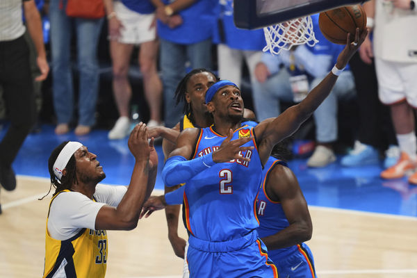 NBA/哈利伯頓意外傷退!SGA力灌29分率雷霆103比91擊敗溜馬 奪更名後首冠