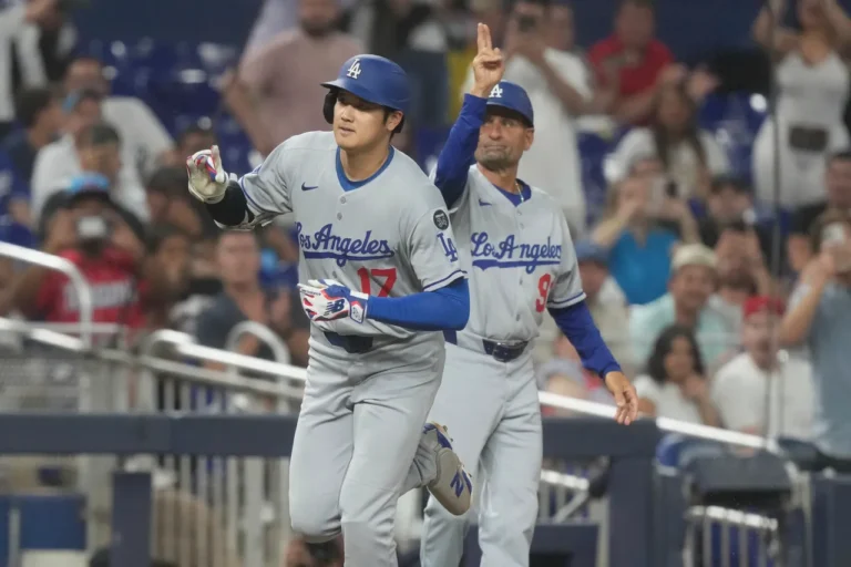 MLB／道奇擊退巨人奪系列賽　大谷翔平賽前穩居全壘打、得分雙冠王