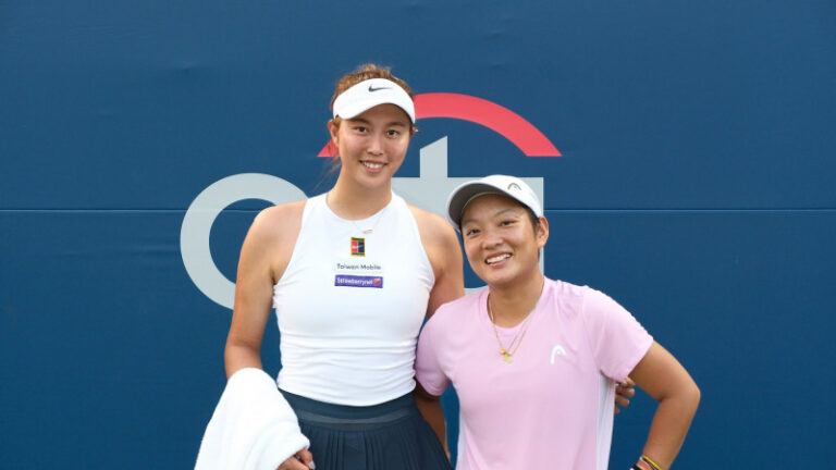 網球／WTA辛辛那提女雙激戰落敗 詹皓晴、蔣欣玗惜憾無緣16強
