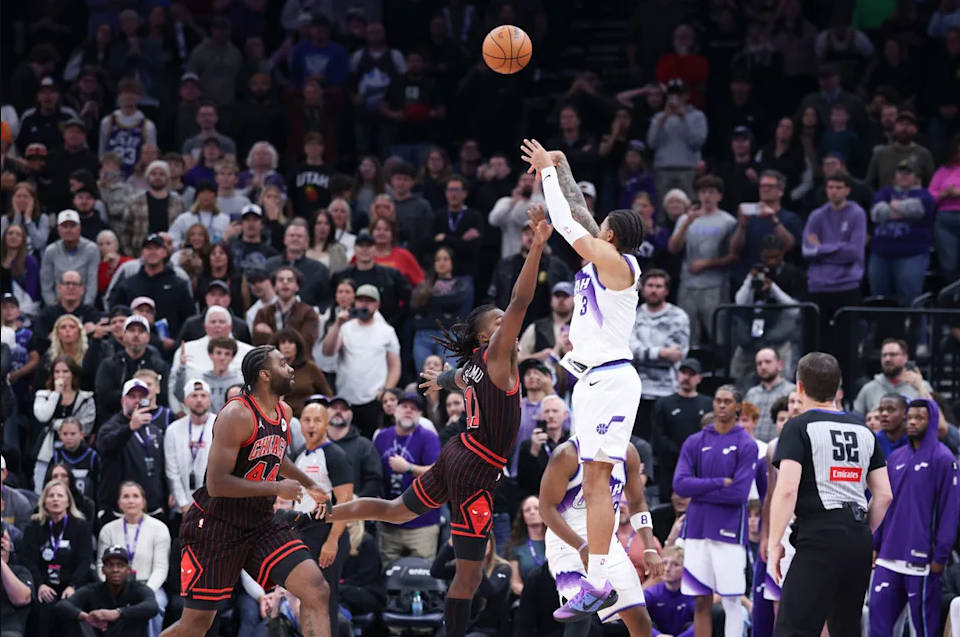 NBA/雙延長大戰!爵士150比147險勝公牛Markkanen狂砍47分、George準絕殺三分定江山