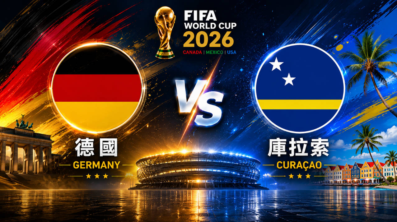 2026世界盃 德國 VS 庫拉索｜世界盃小組賽｜運彩世足預測分析