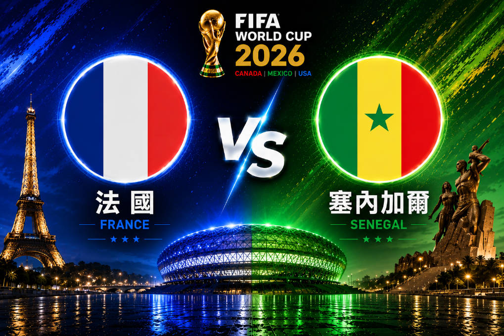 2026世界盃 法國 VS塞內加爾 | 世界盃小組賽 | 運彩世足預測分析