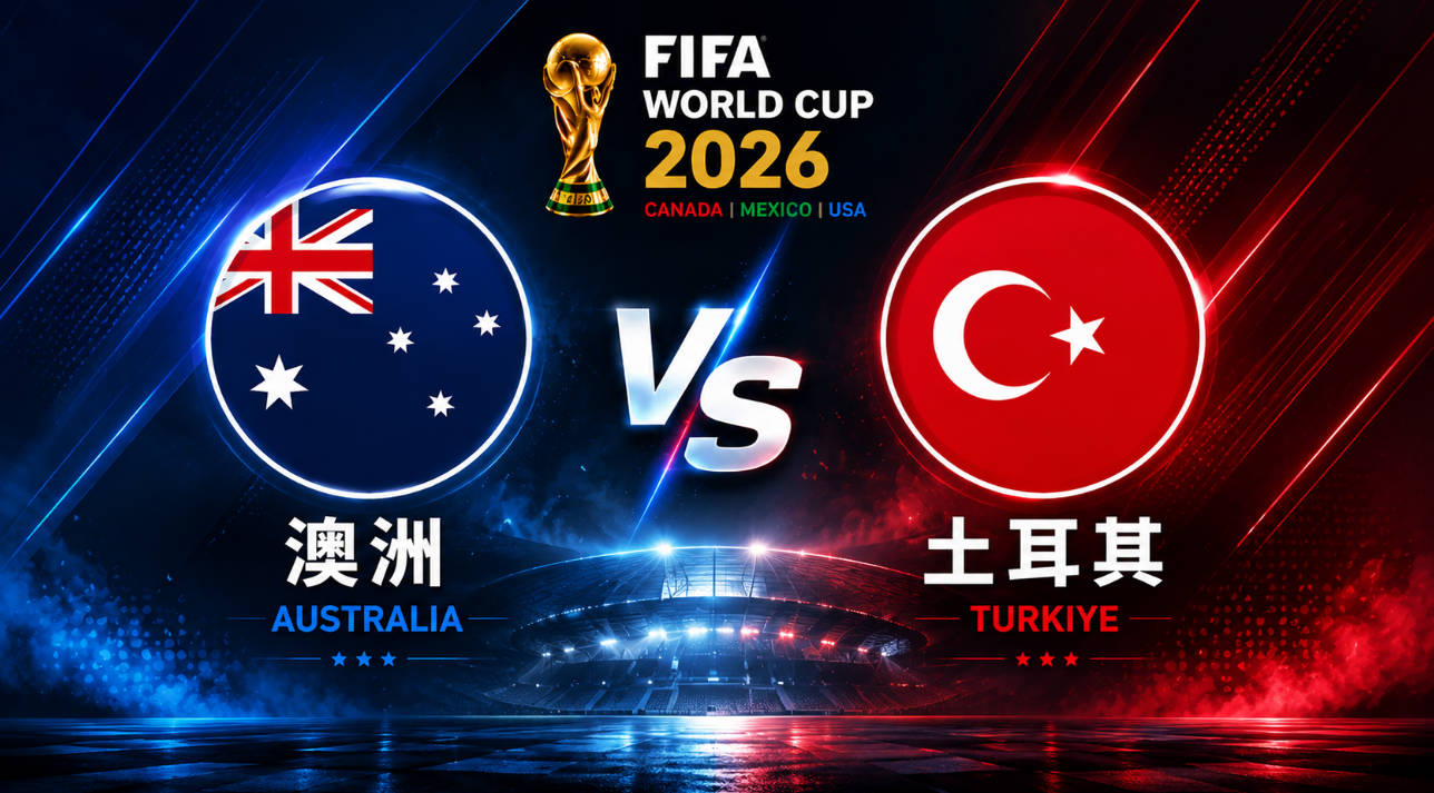 2026世界盃 澳洲 VS 土耳其｜世界盃小組賽｜運彩世足預測分析