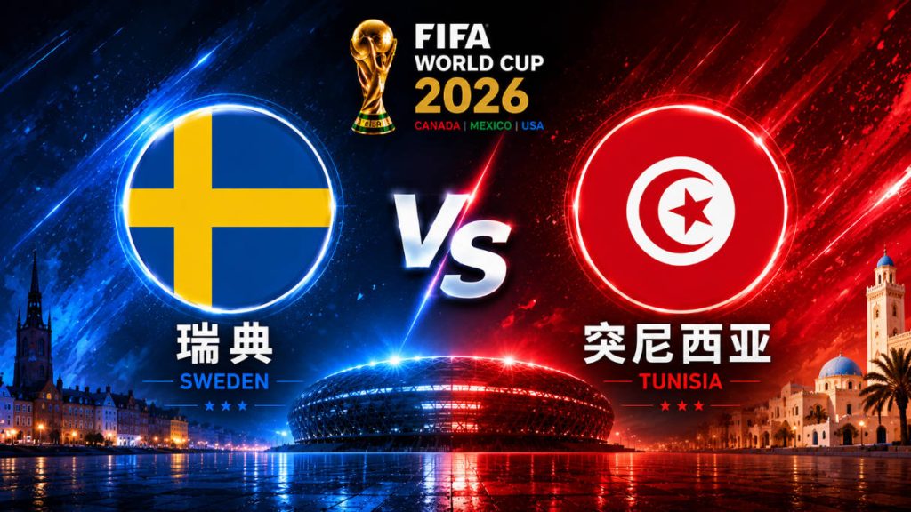 2026世界盃 瑞典 VS 突尼西亞 | 世界盃小組賽 | 運彩世足預測分析
