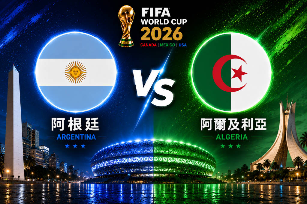 2026世界盃 阿根廷 VS阿爾及利亞 | 世界盃小組賽 | 運彩世足預測分析