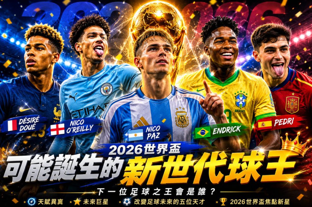 2026世界盃可能誕生的新世代球王