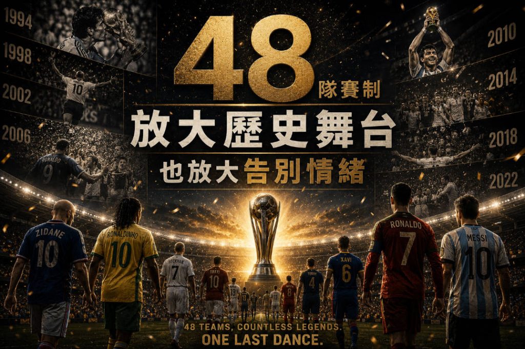 48隊賽制放大歷史舞台，也放大告別情緒