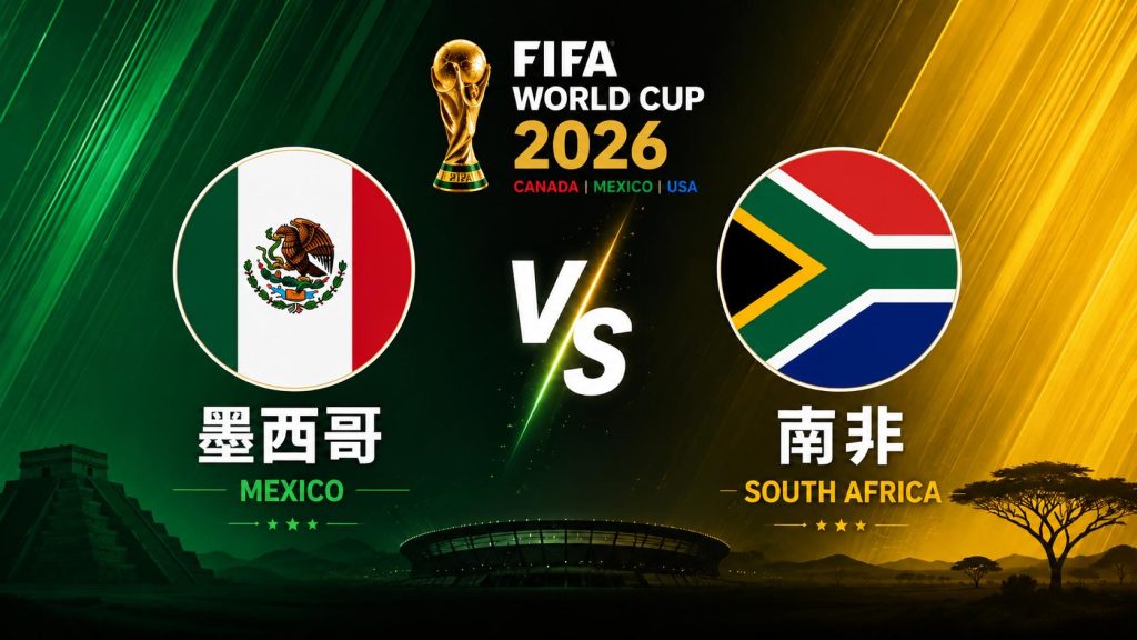 2026世界盃》墨西哥 vs 南非|世界盃小組賽│運彩世足預測分析