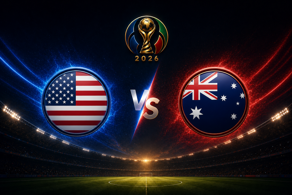 美國 vs 澳洲 2026世界盃預測分析 VS 精選圖片