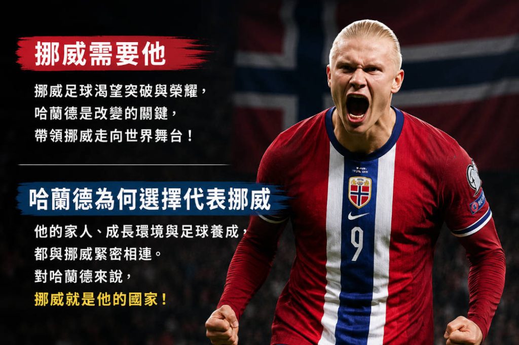 哈蘭德為何選擇代表挪威？
